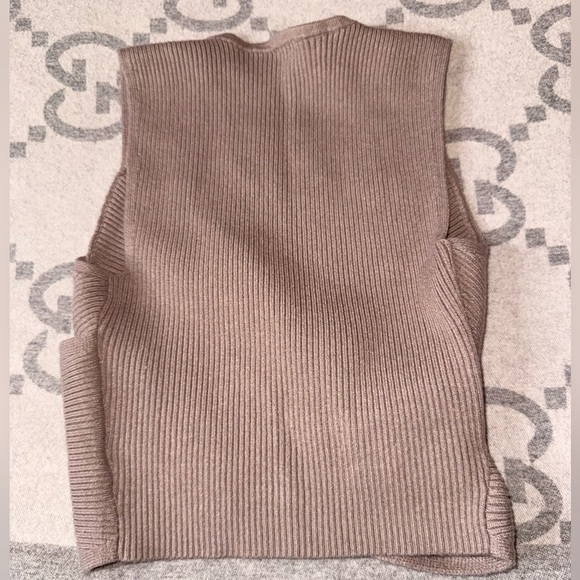 Abercrombie & Fitch Ribbed Knit Top, S - Picture 6 of 6